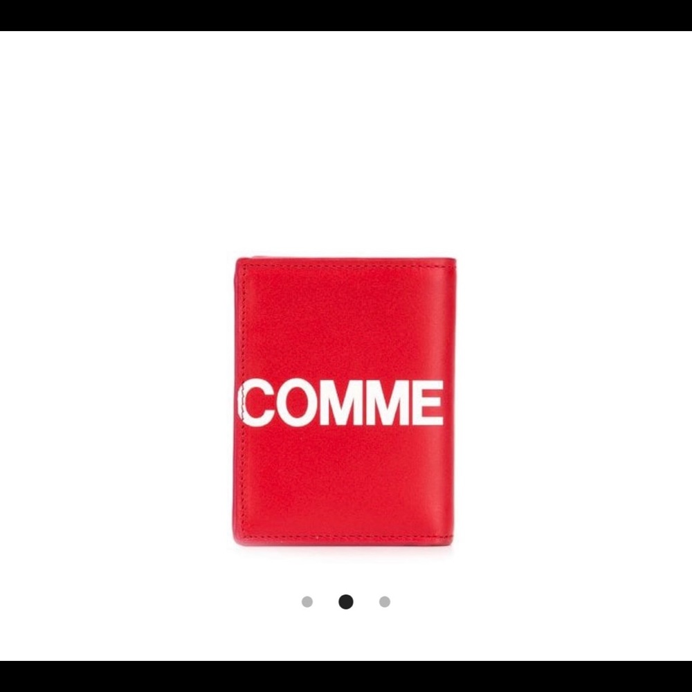 Comme Des garçons huge logo wallet